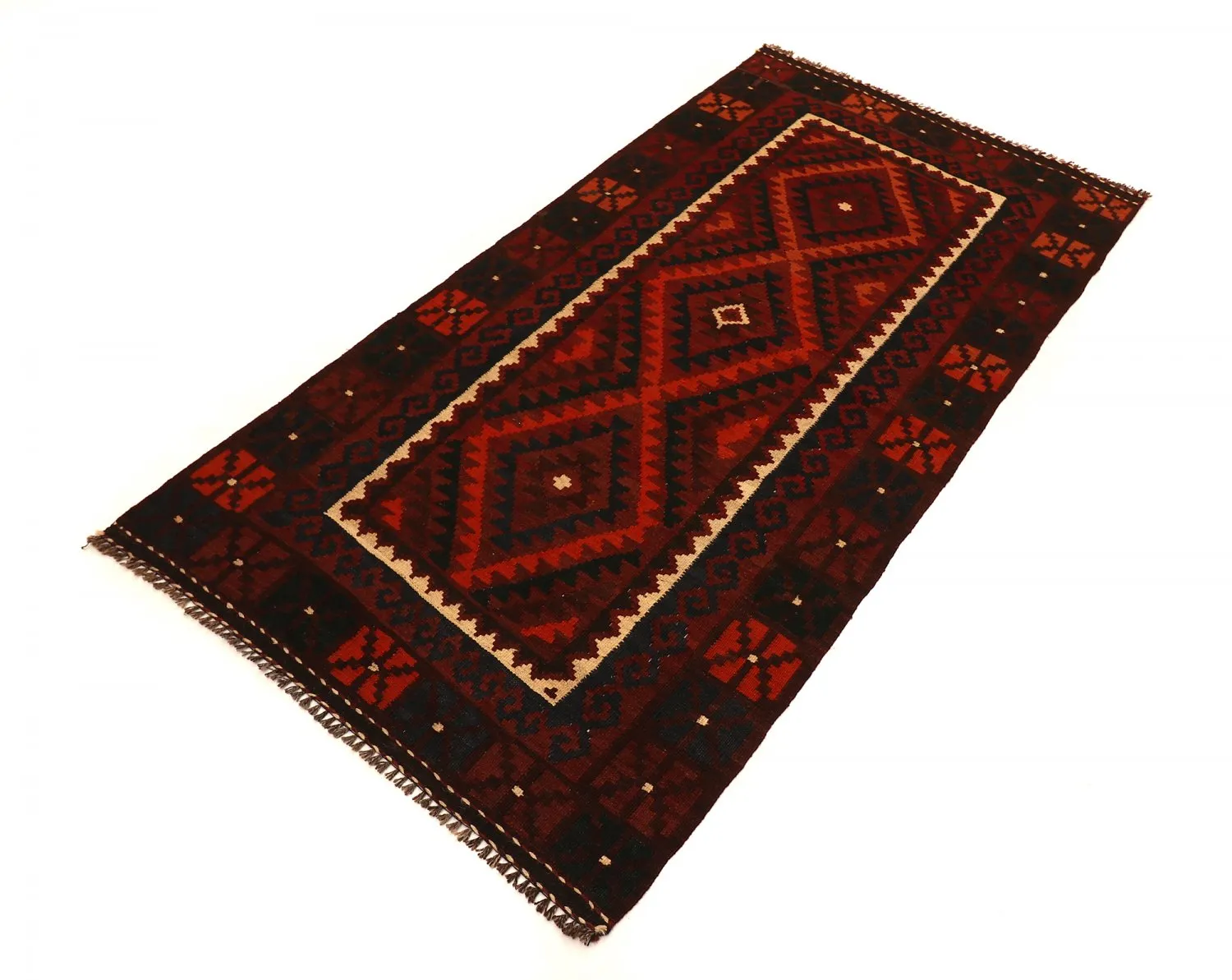 Oriental kilim rug 198 x 101 cm