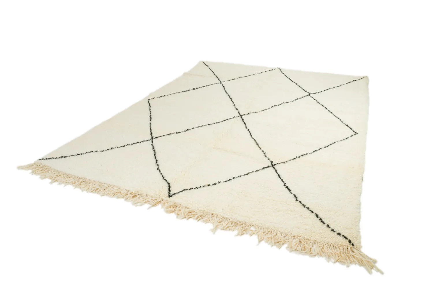 Kilim Moroccan Berber rug Beni Ourain 215 x 300 cm
