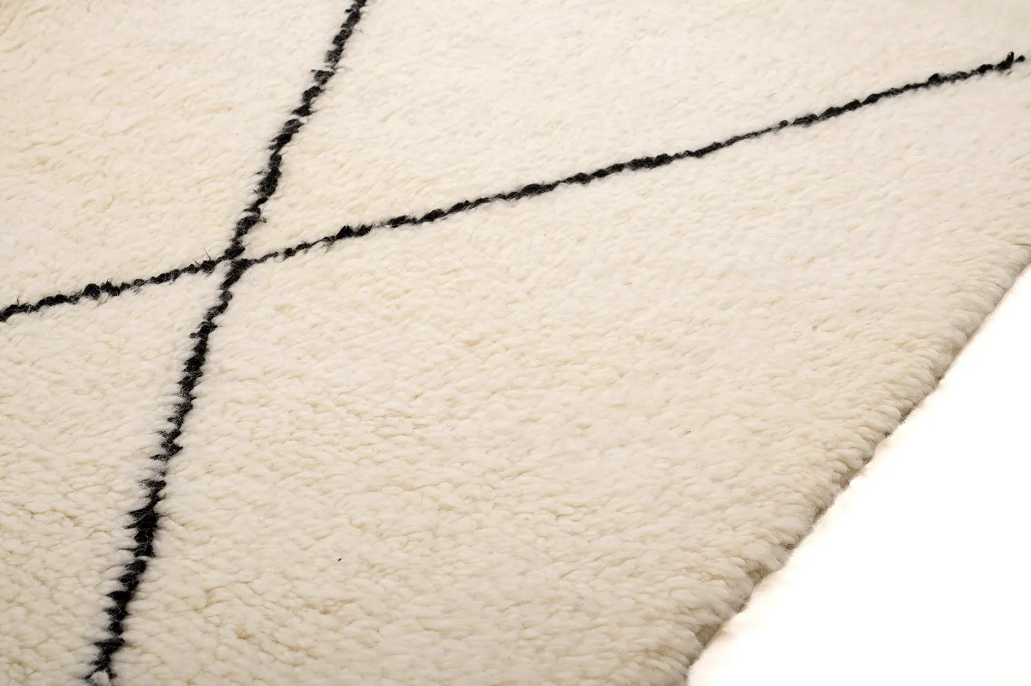 Kilim Moroccan Berber rug Beni Ourain 155 x 265 cm