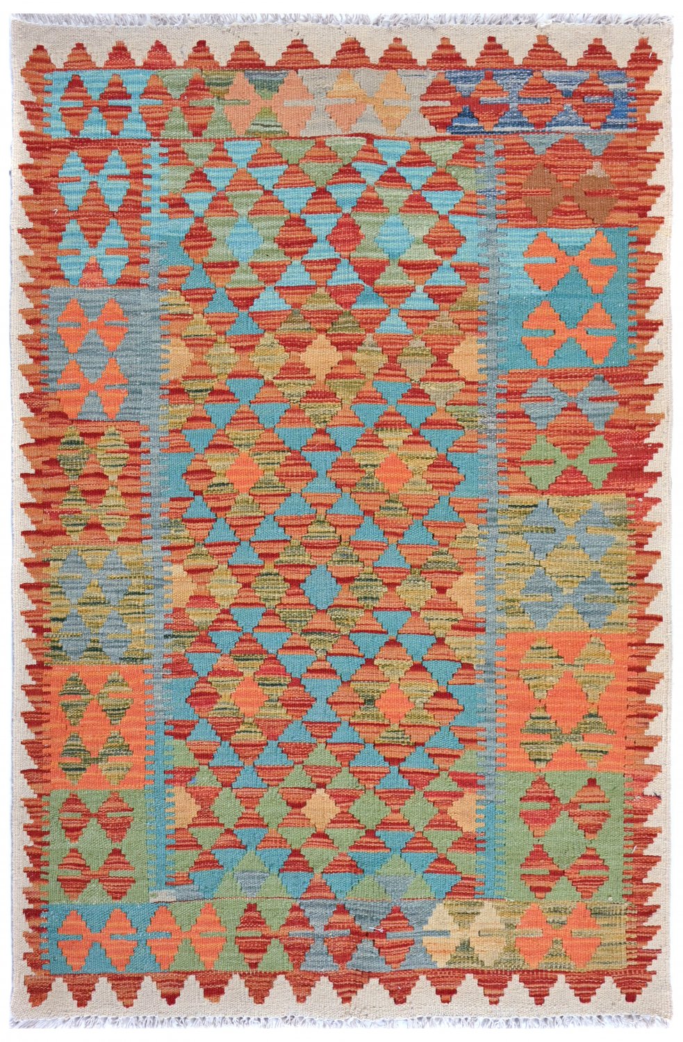 Kilim rug Afghan 150 x 97 cm