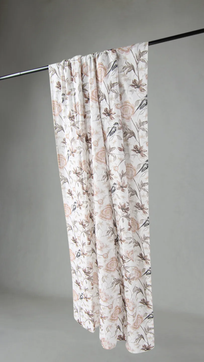 Curtains - Cotton curtain - Gullan (beige)