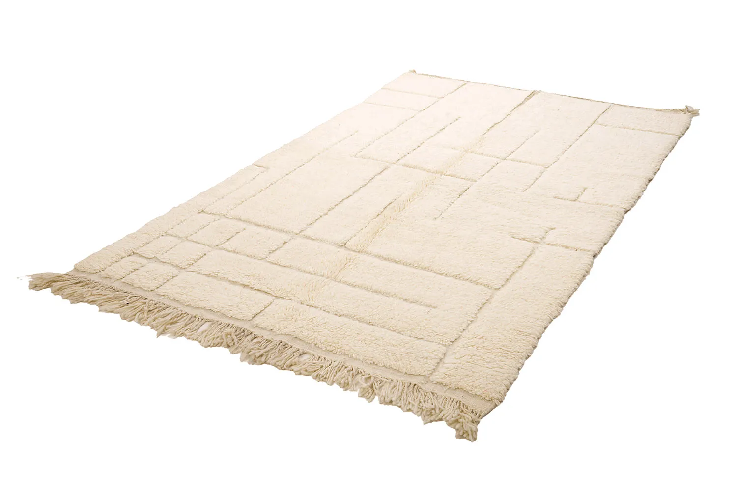 Kilim Moroccan Berber rug Beni Ourain 145 x 245 cm