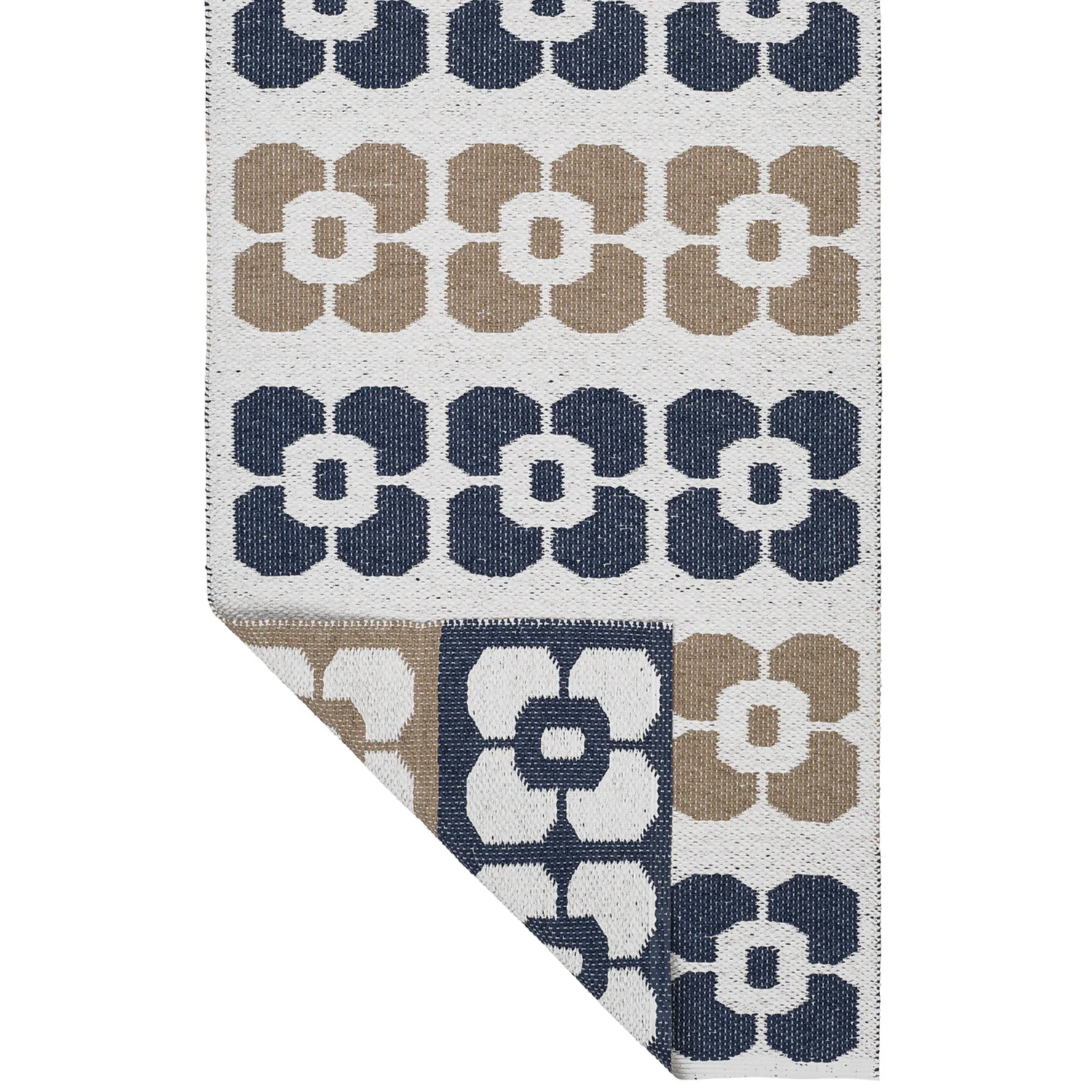 Plastic Mats - Horredsmattan Florian (navy blue)