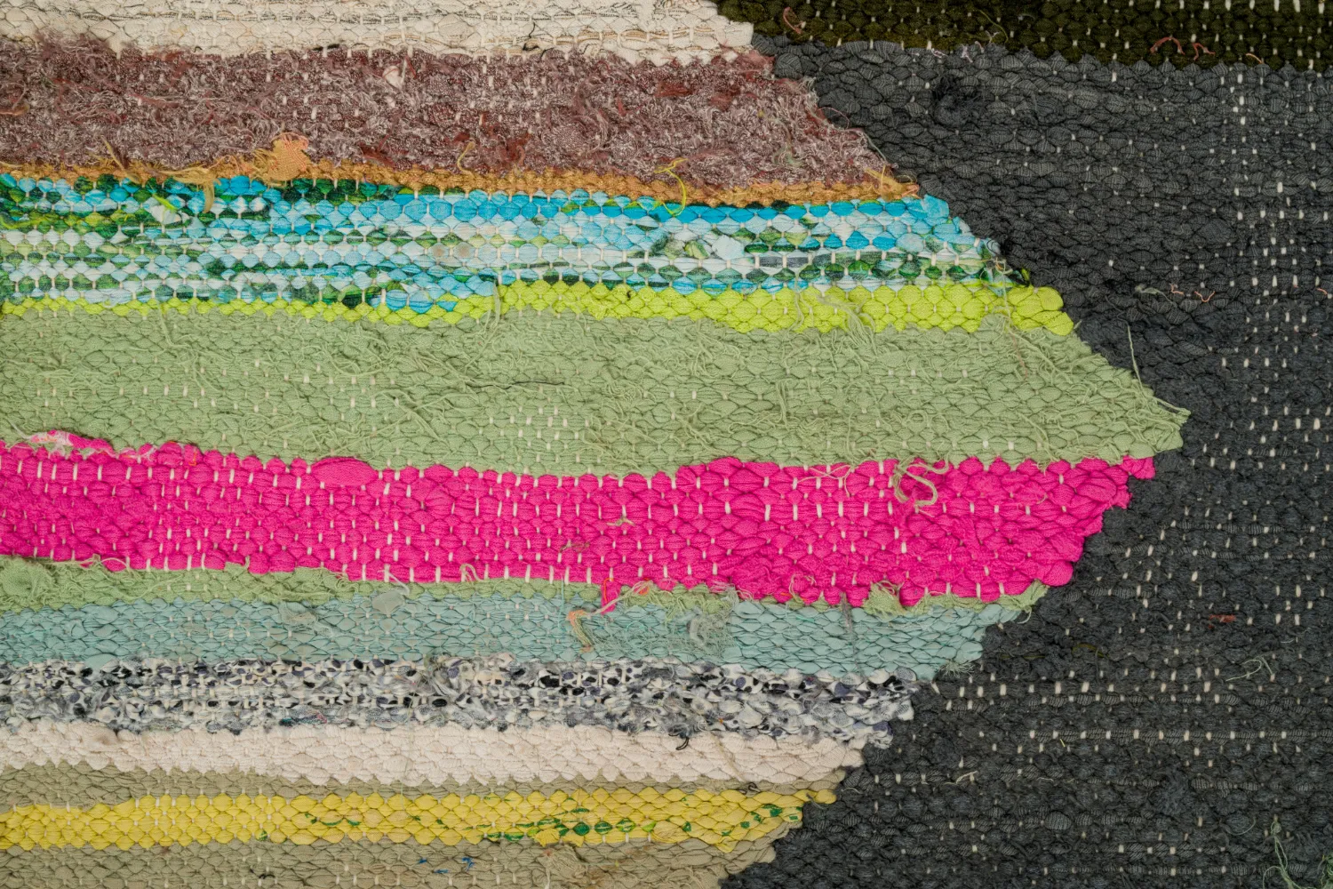 Moroccan Berber rug Boucherouite 145 x 260 cm