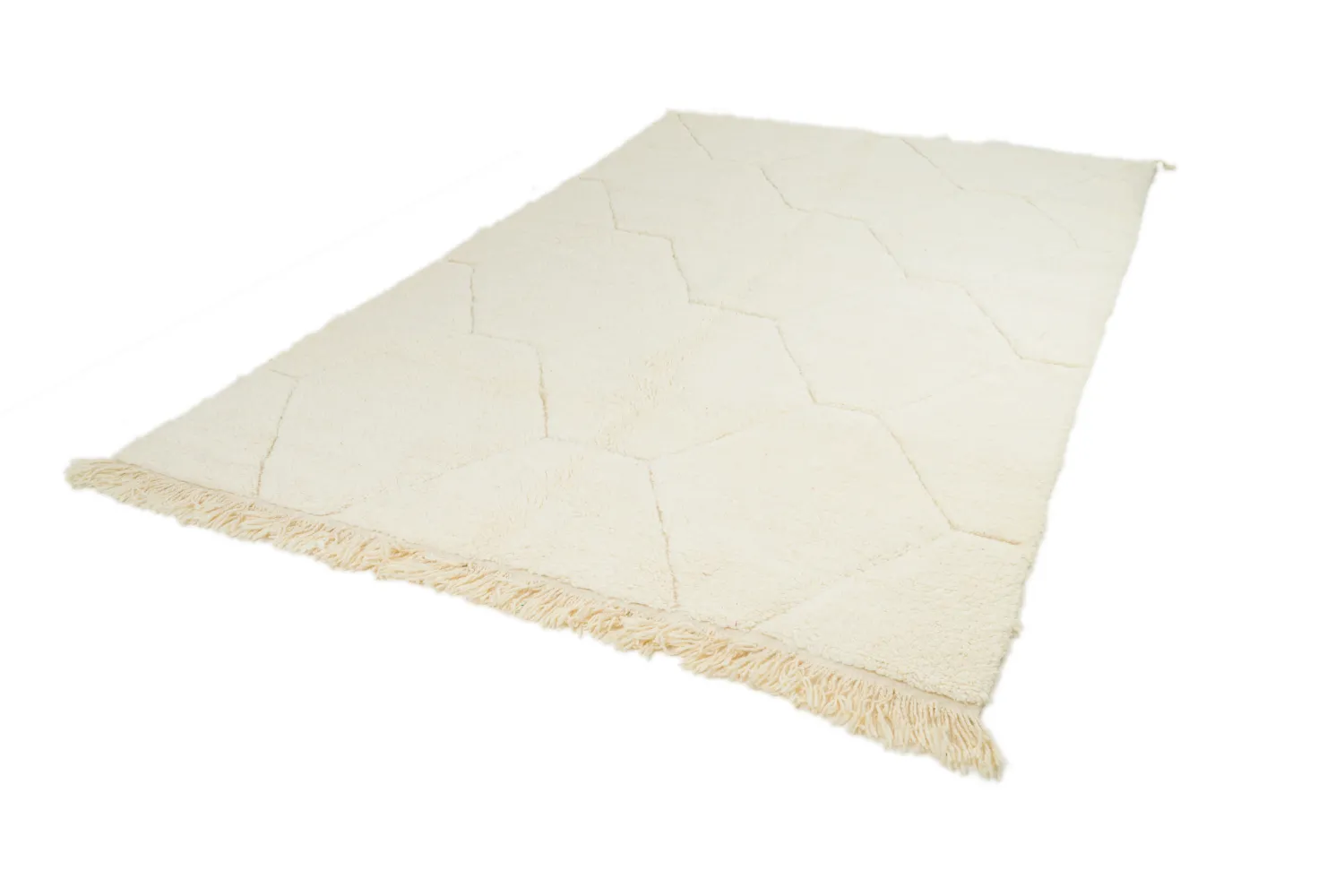 Kilim Moroccan Berber rug Beni Ourain 195 x 310 cm