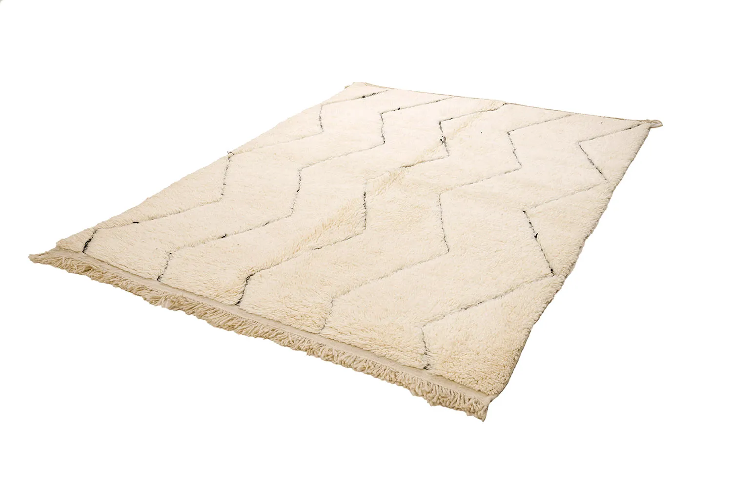Kilim Moroccan Berber rug Beni Ourain 170 x 250 cm