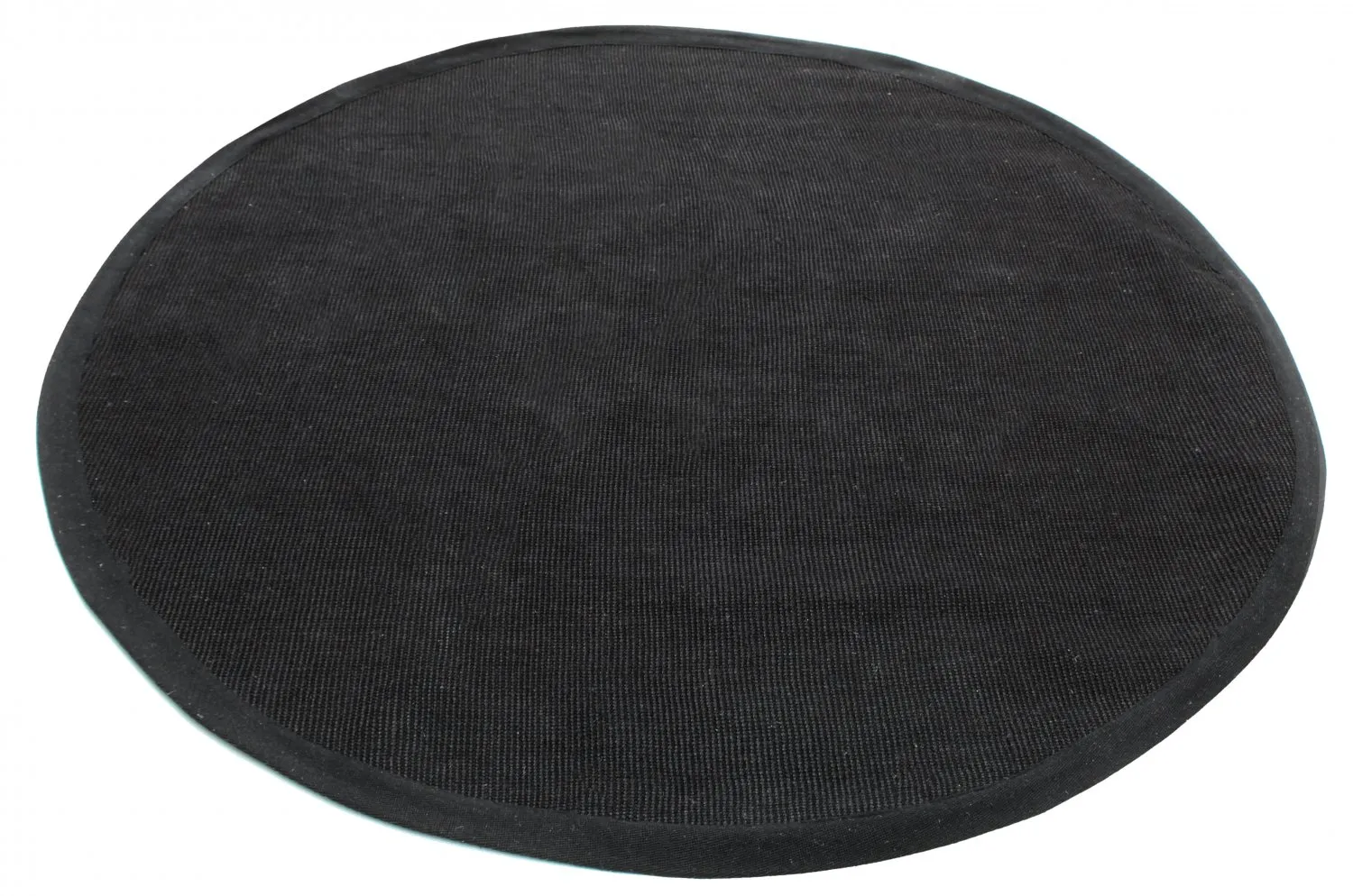 Round rug (sisal) - Agave (black)
