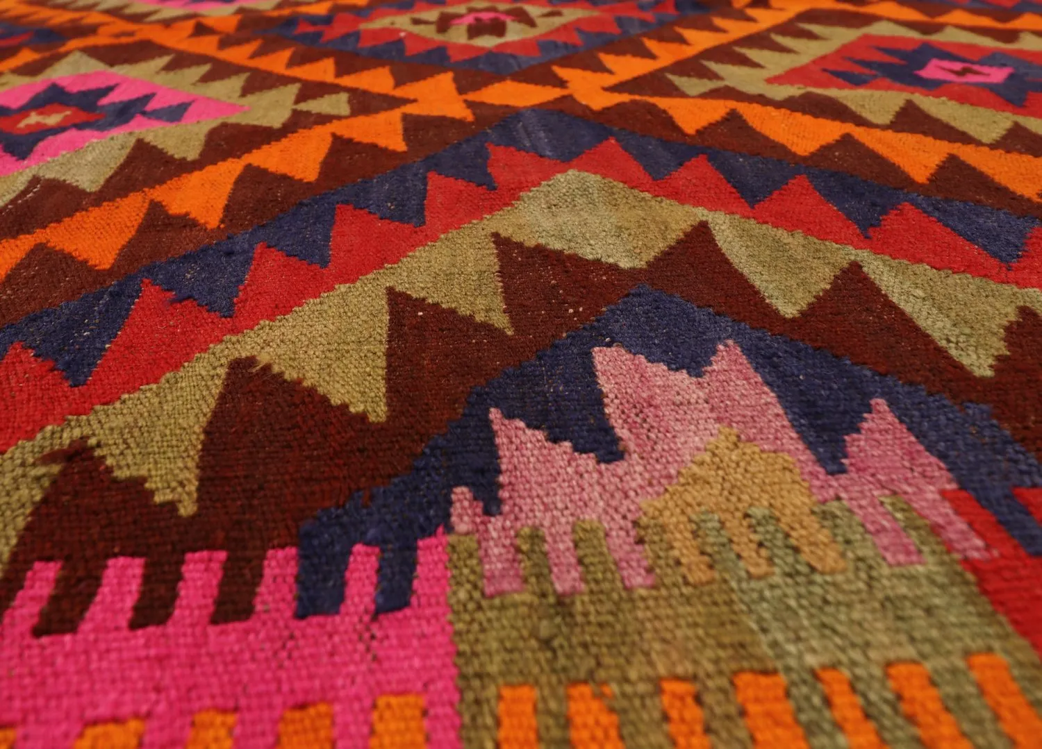 Oriental kilim rug 349 x 175 cm