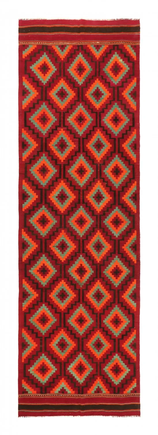 Oriental kilim rug 497 x 153 cm