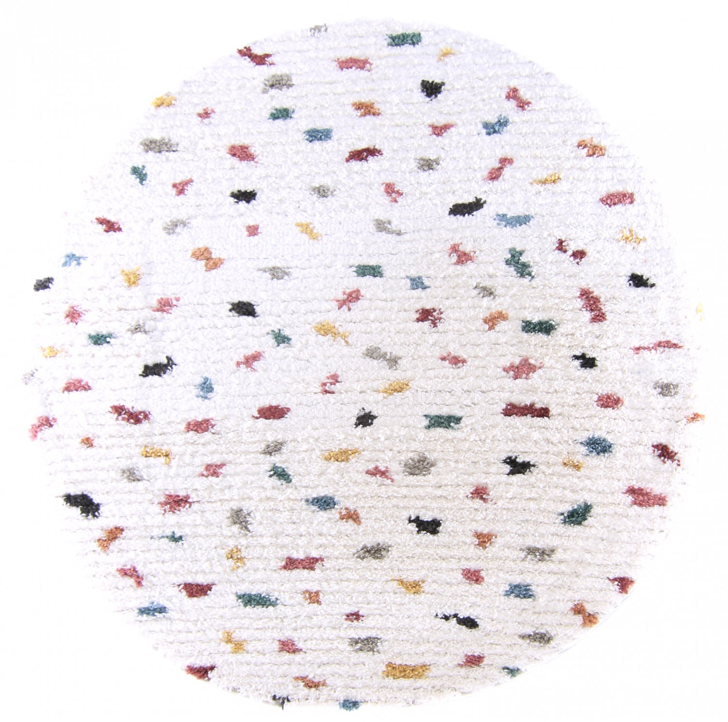 Round rugs - Luzi (beige/multi)