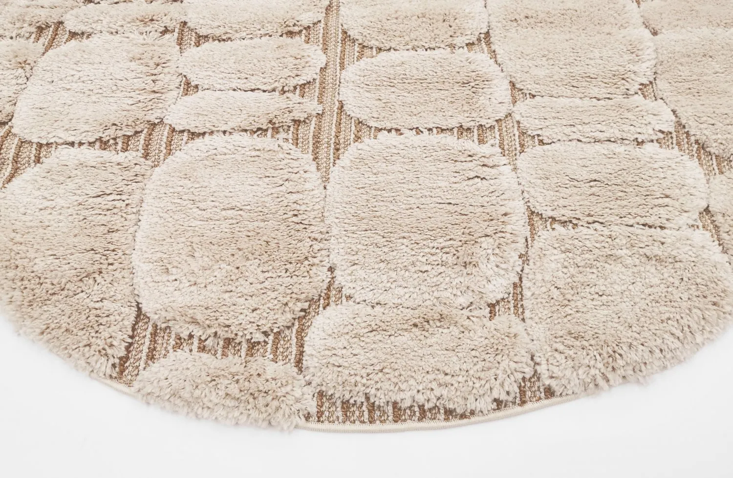Round rugs - Fondi (beige)