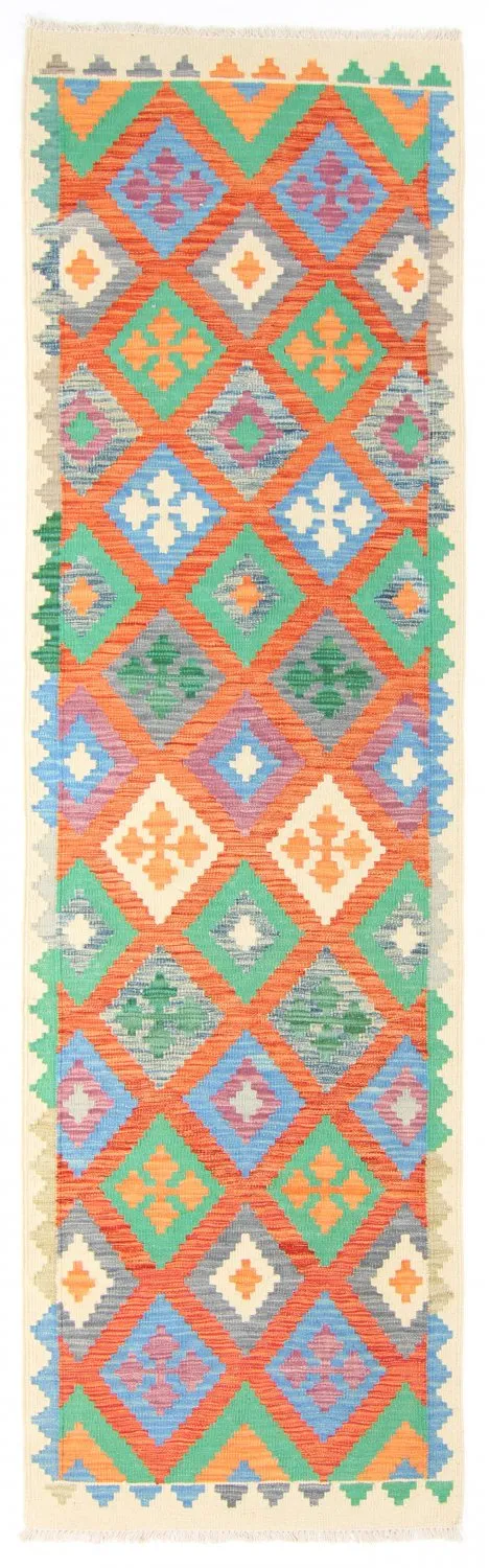Oriental kilim rug 287 x 83 cm