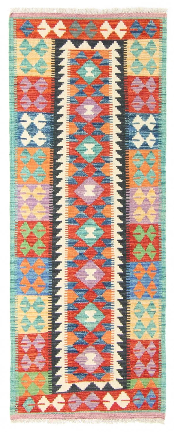 Oriental kilim rug 204 x 76 cm