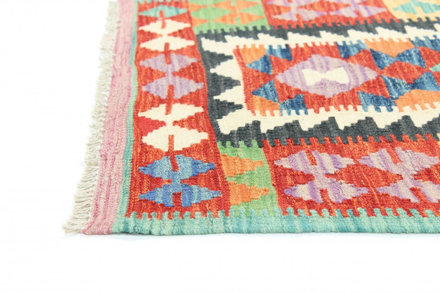 Oriental kilim rug 204 x 76 cm