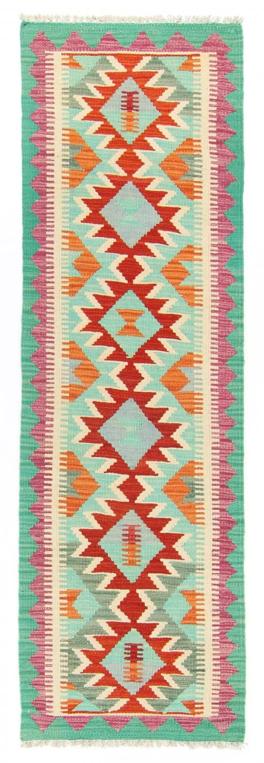 Oriental kilim rug 205 x 63 cm