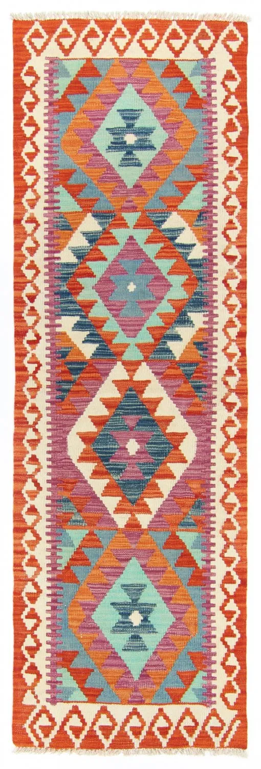 Oriental kilim rug 216 x 67 cm