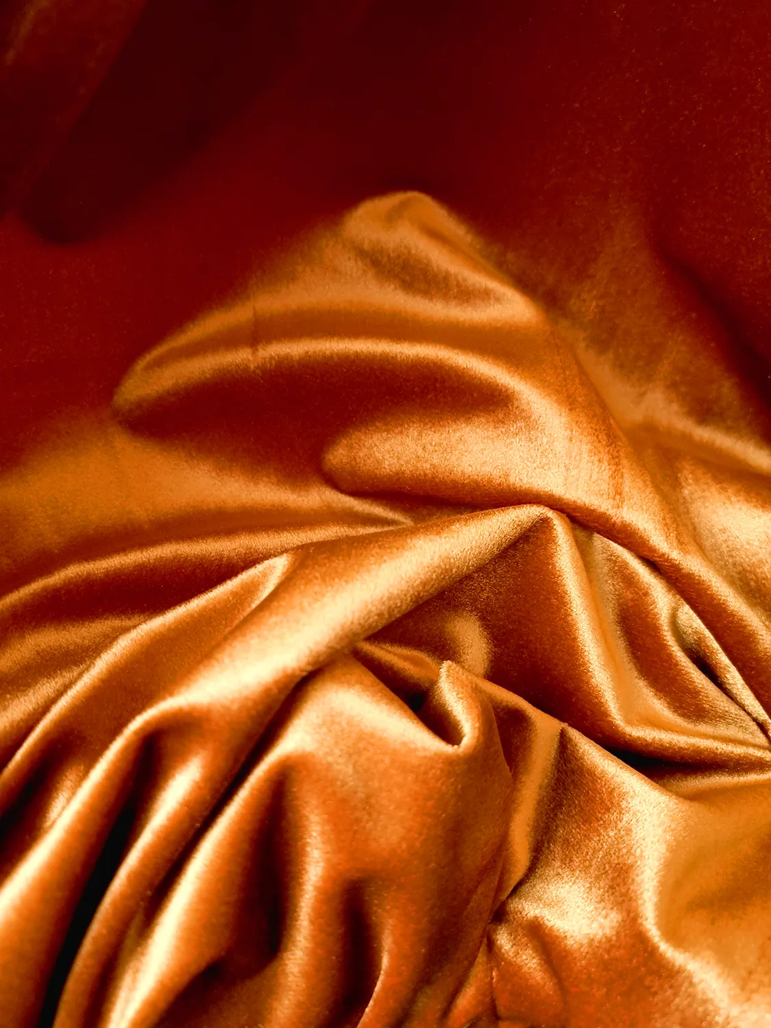 Curtains - Velvet curtains Marlyn (orange)