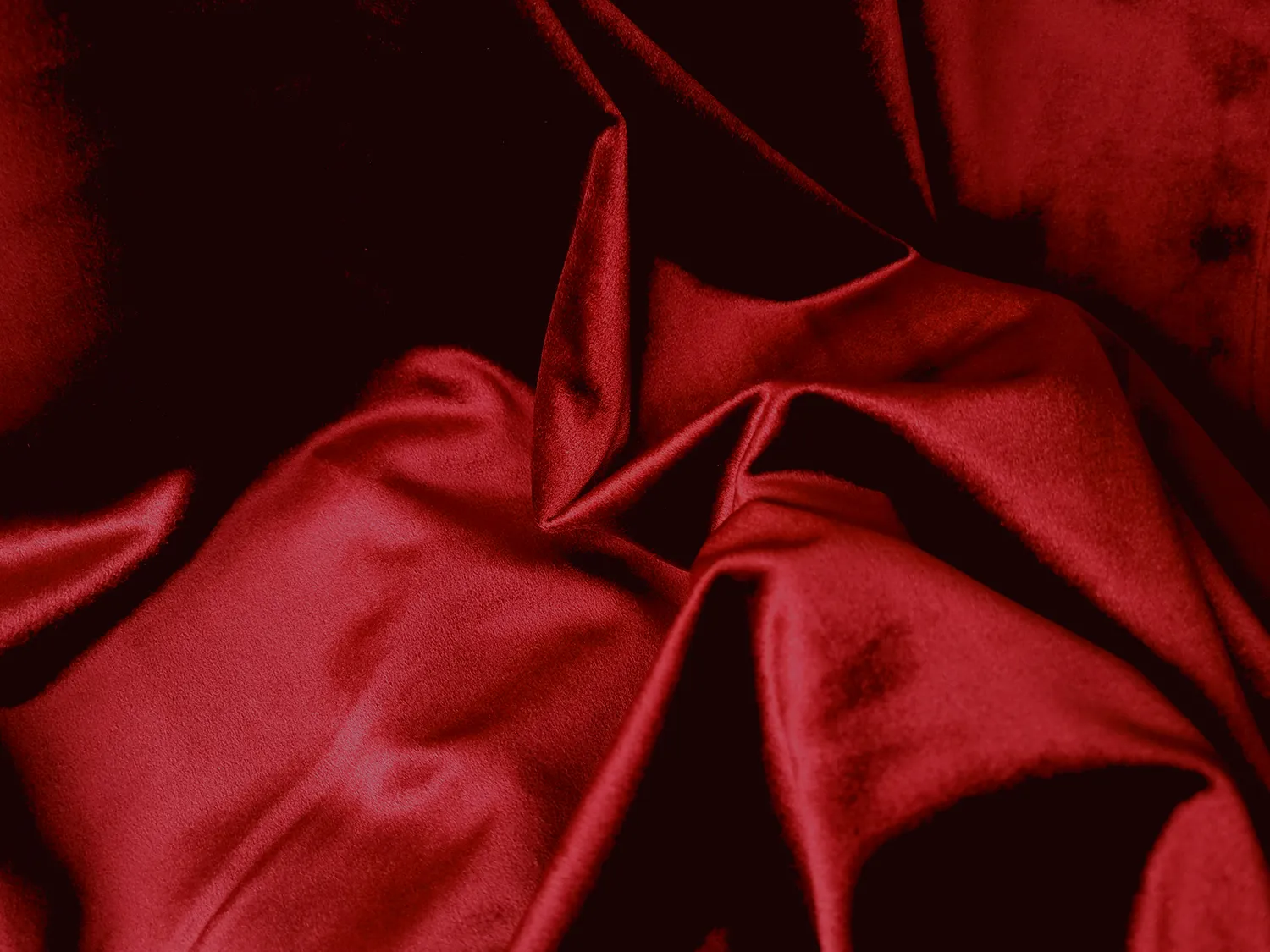 Curtains - Velvet curtains Marlyn (red)