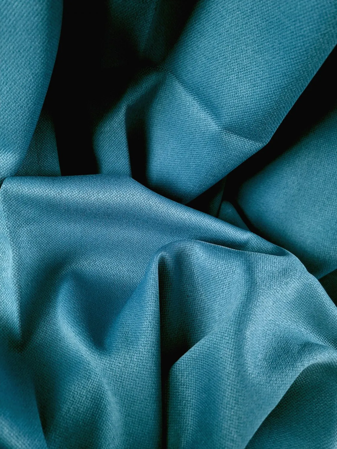 Curtains - Blackout curtain Leya (petrol)