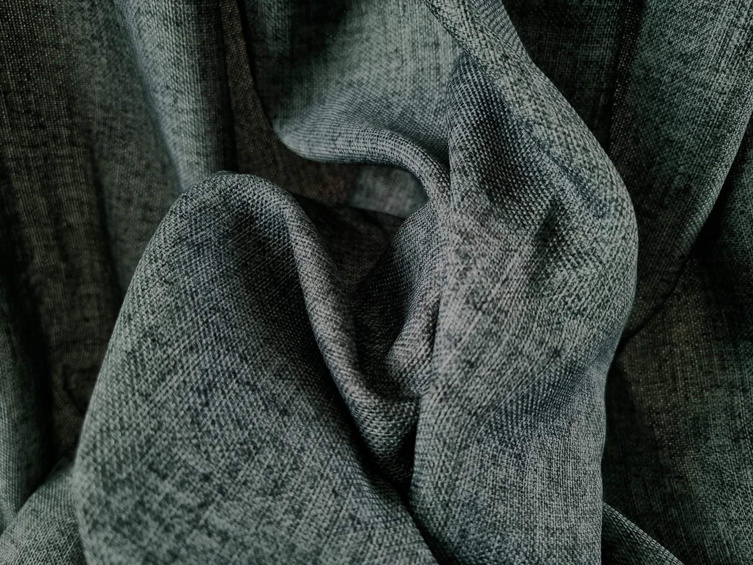 Curtains - Linen curtain Lindiwe (green)