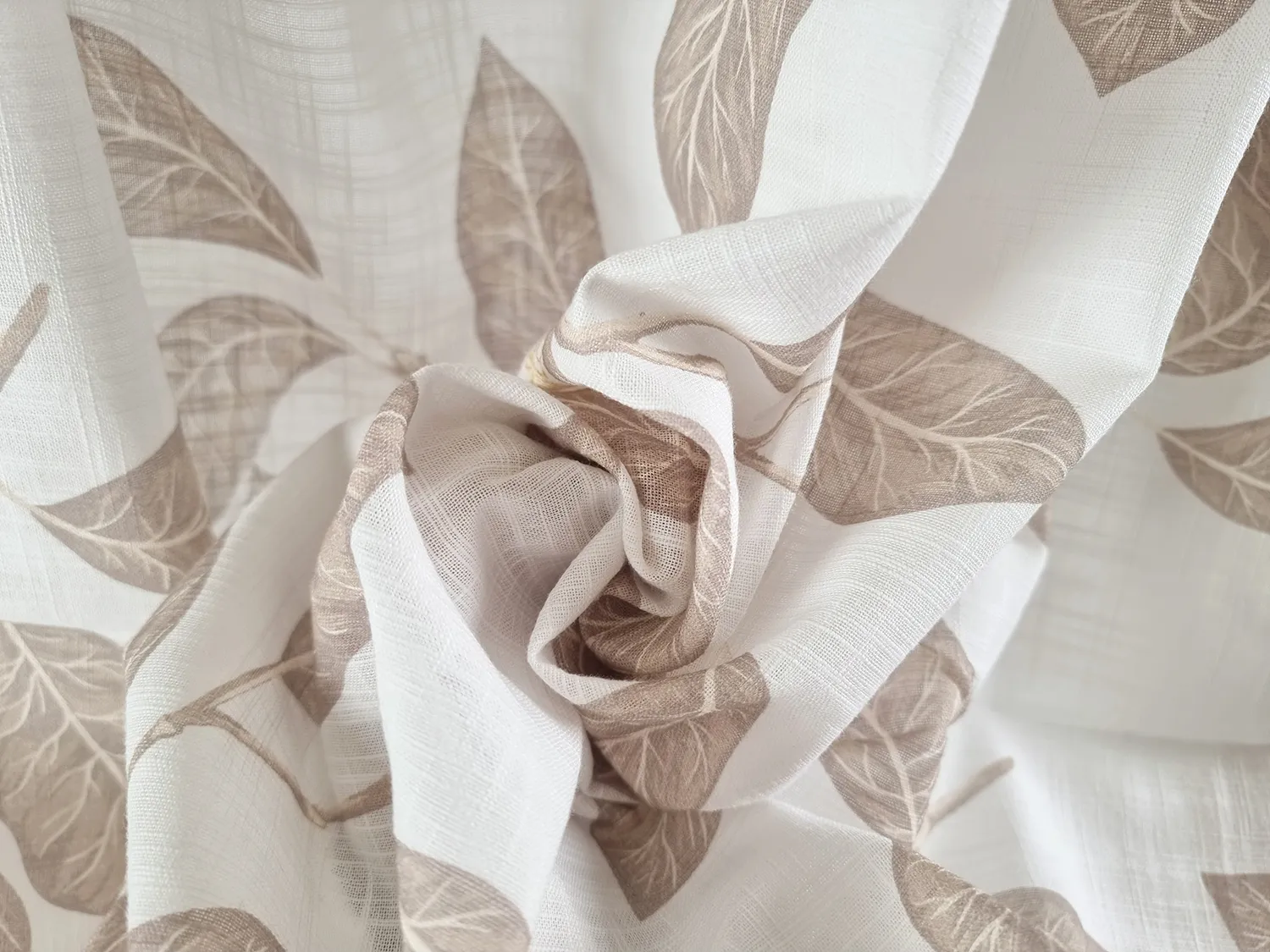 Curtains - Cotton curtain - Morris (beige)