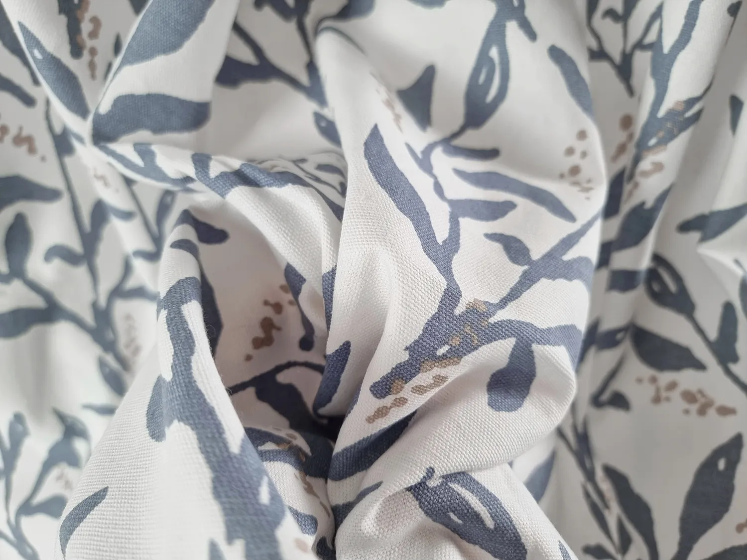 Curtains - Cotton curtain Katri (blue)