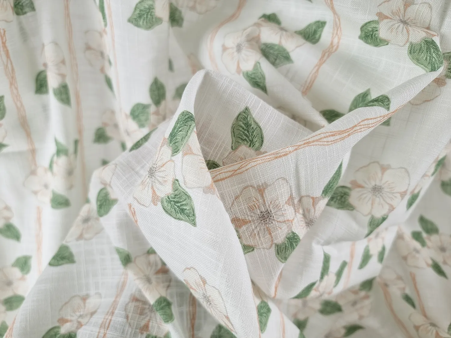 Curtains - Cotton curtain Anna-Lisa (blue)