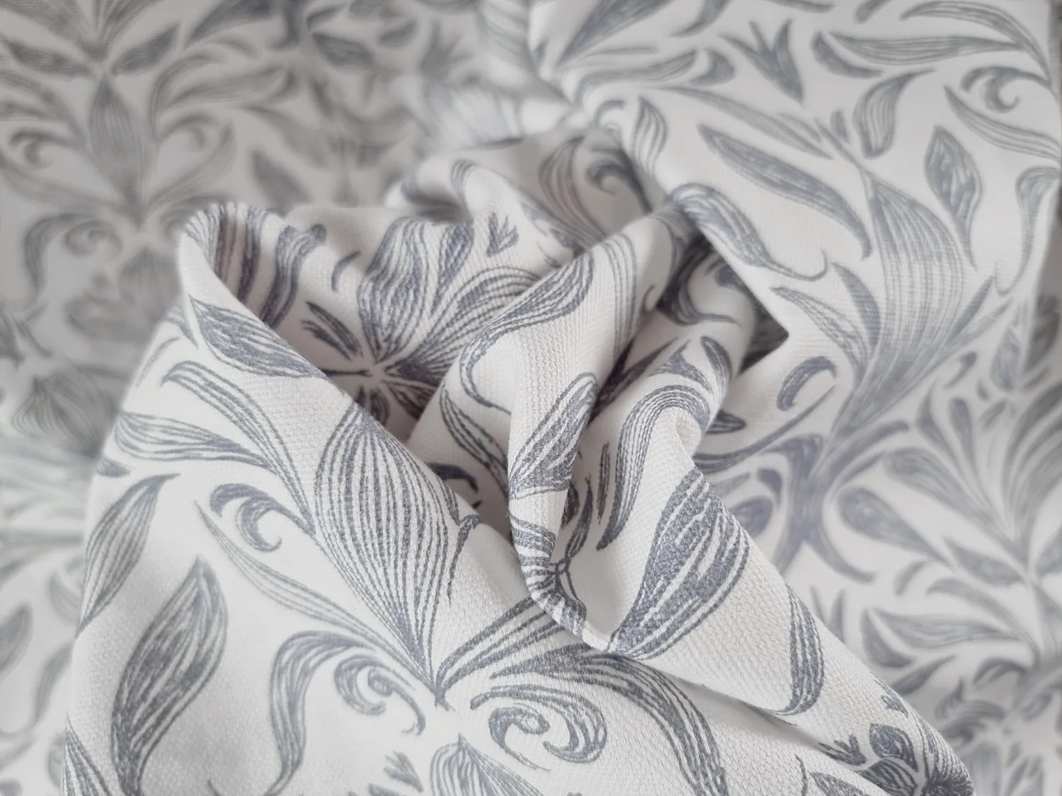 Curtains - Cotton curtain Viola (blue)
