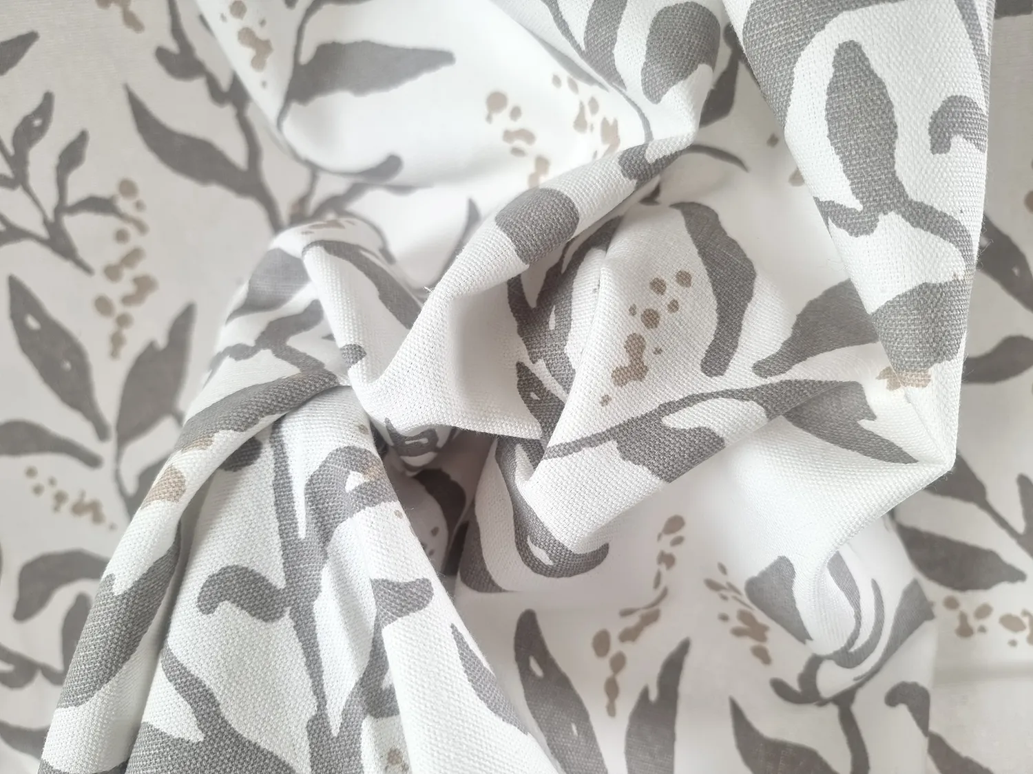 Curtains - Cotton curtain Katri (Grey)