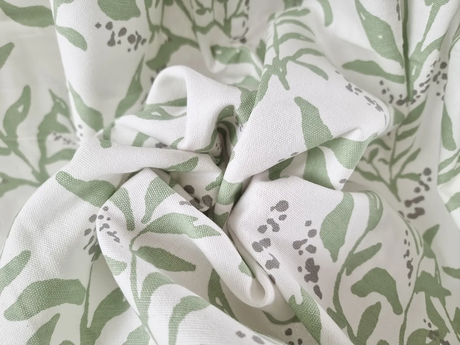 Curtains - Cotton curtain Katri (Green)