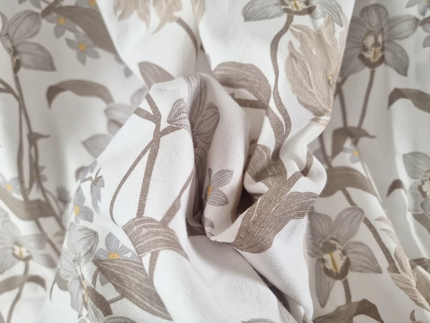 Curtains - Cotton curtain Florina (beige)