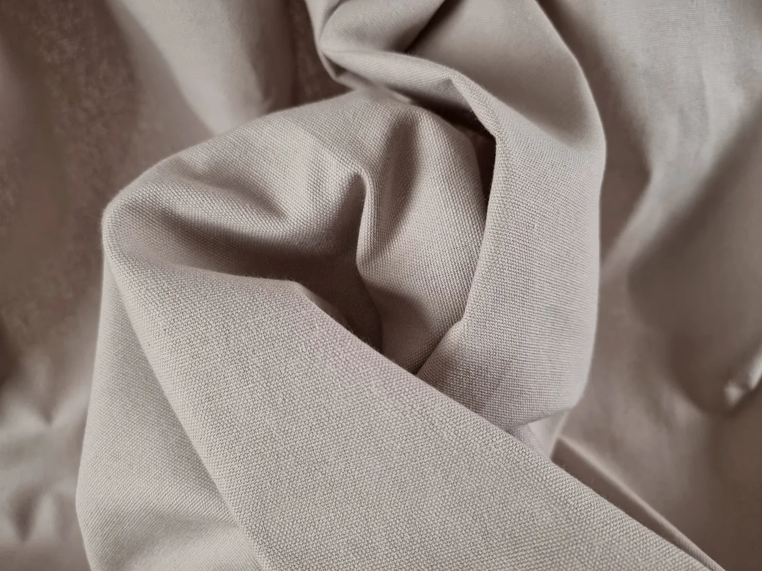 Curtains - Cotton curtain Anja (dark grey)