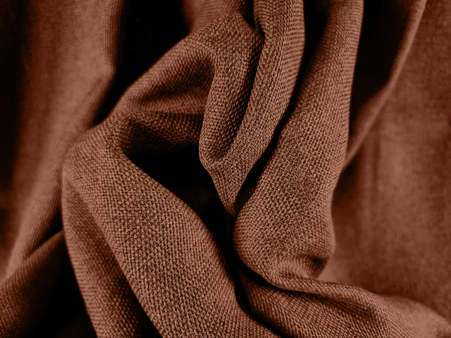 Curtains - Linen curtain Lilou (red)