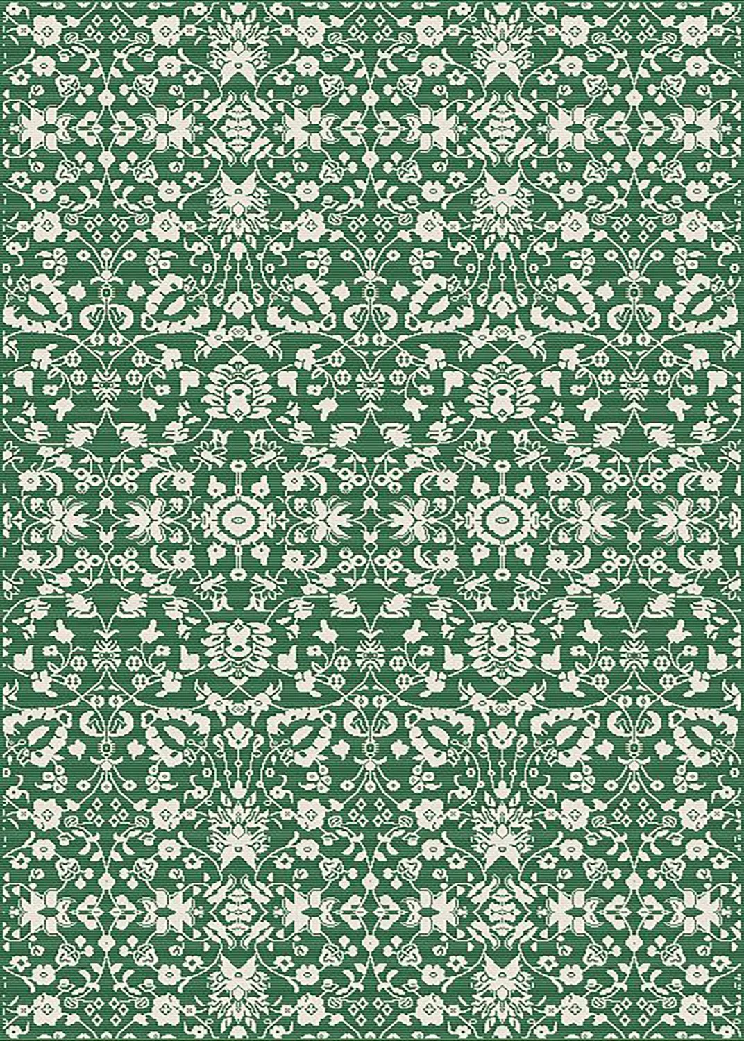 Indoor/Outdoor rug - Brussels Ocean (green)