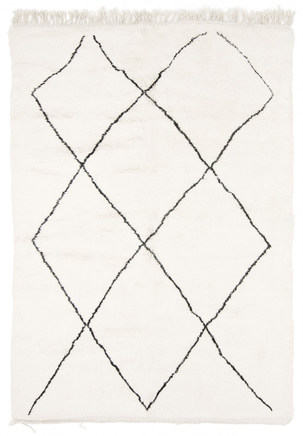 Kilim Moroccan Berber rug Beni Ourain 320 x 210 cm