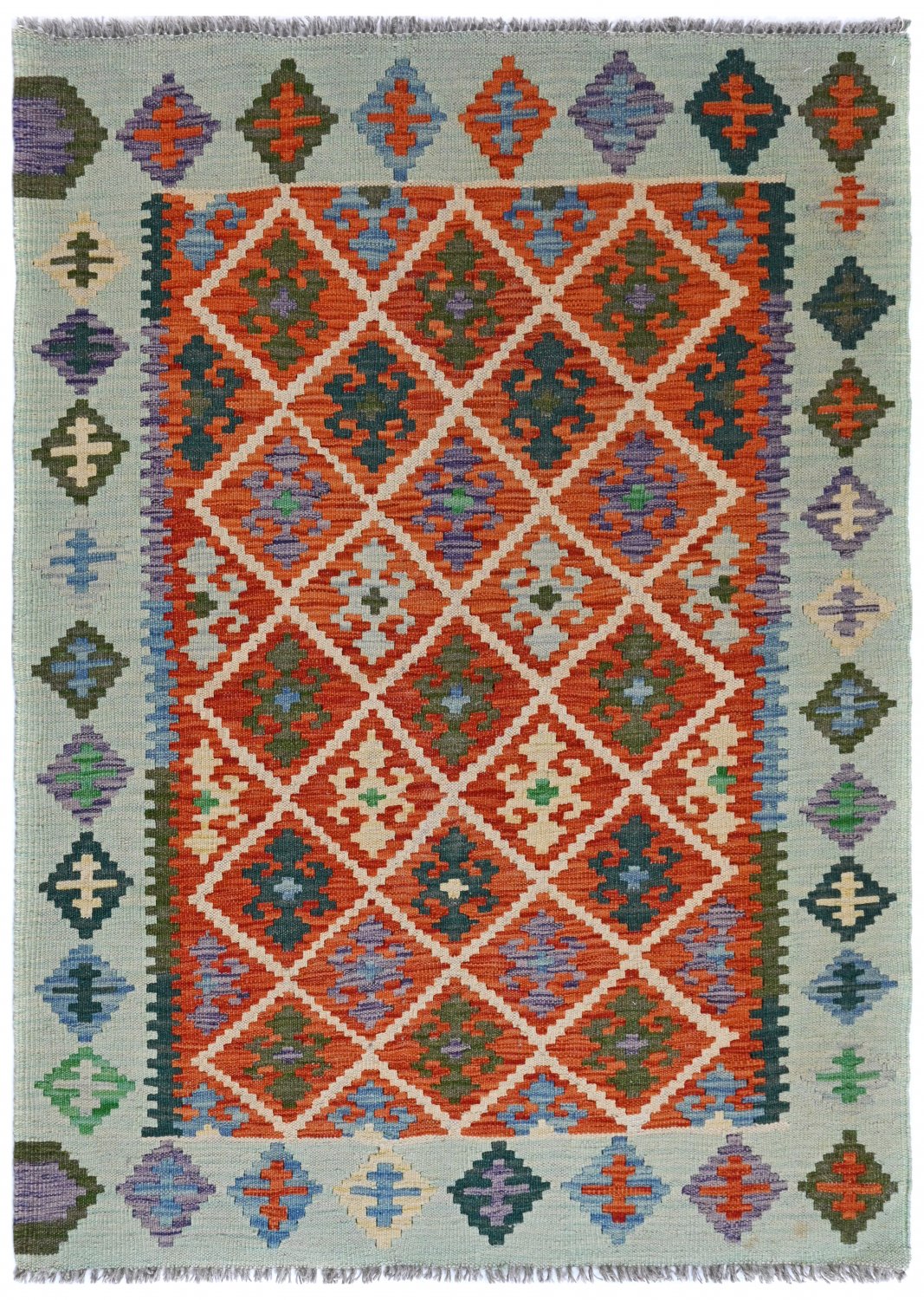Kilim rug Afghan 144 x 99 cm