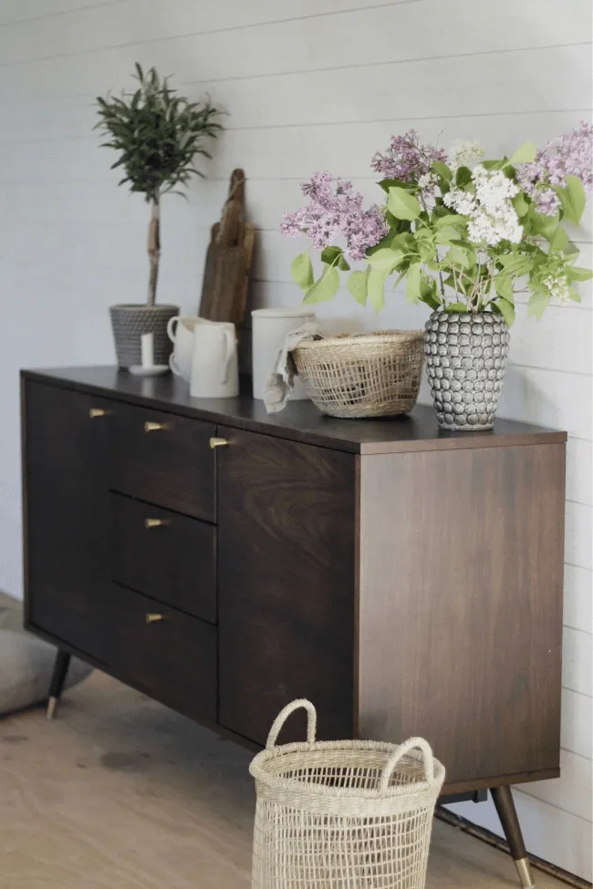 TV Stand / Dresser - Prime (walnut/brass)
