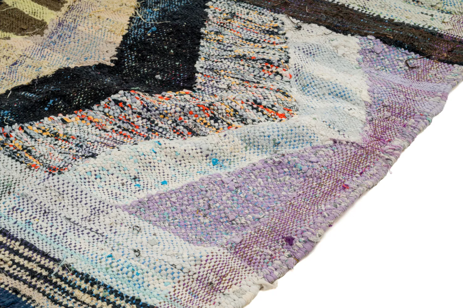 Moroccan Berber rug Boucherouite 155 x 305 cm