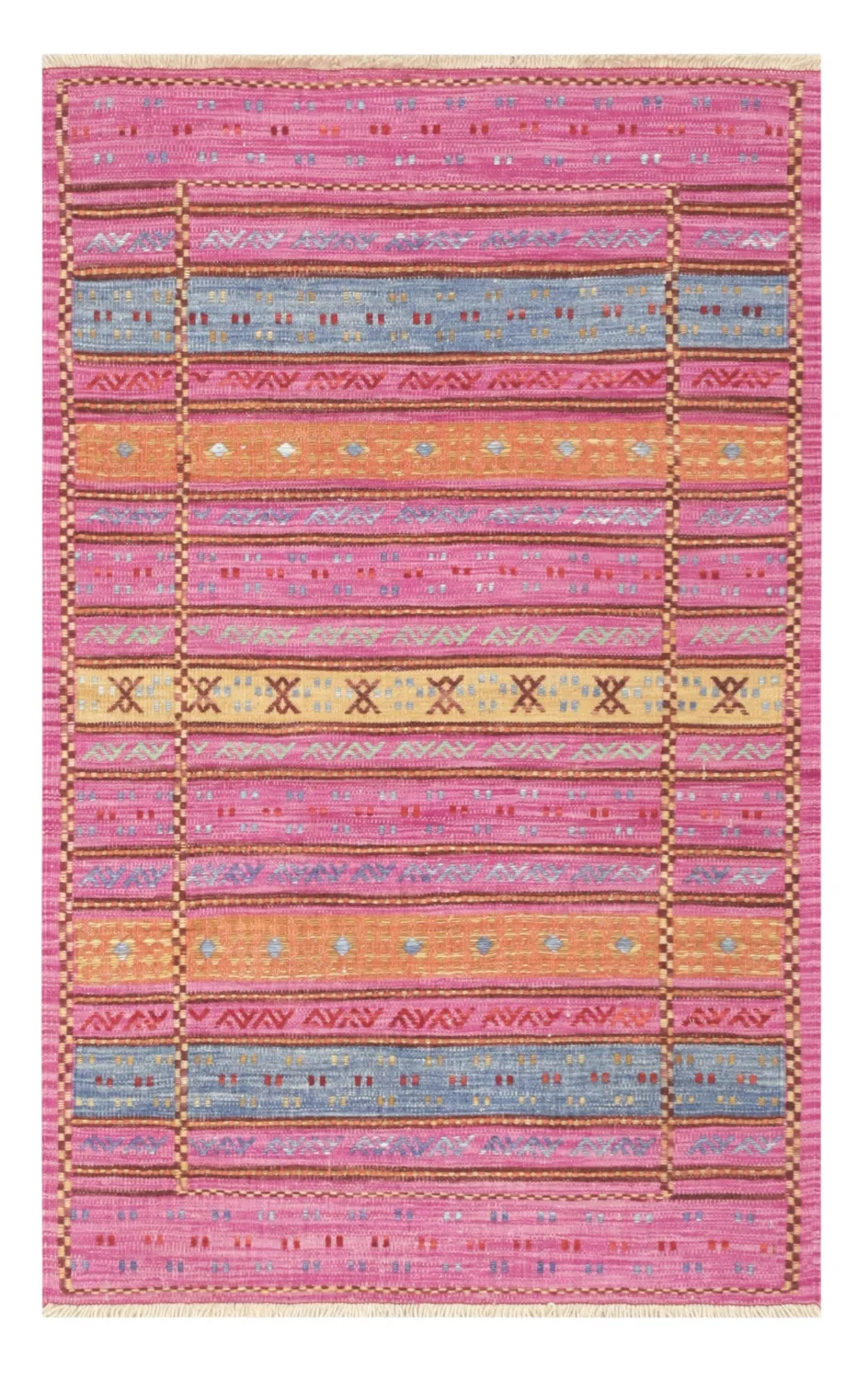 Oriental Rug - Baluchi Kelim Hand Woven - 98 x 154 cm