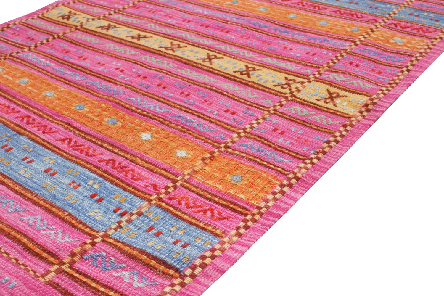 Oriental Rug - Baluchi Kelim Hand Woven - 98 x 154 cm