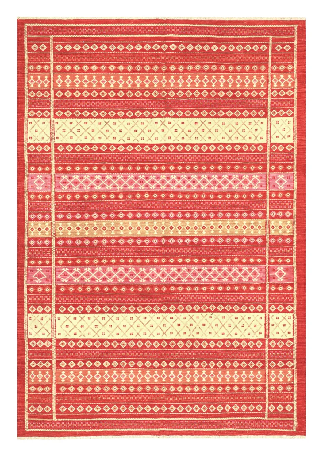 Oriental Rug - Baluchi Kelim Hand Woven - 207 x 300 cm
