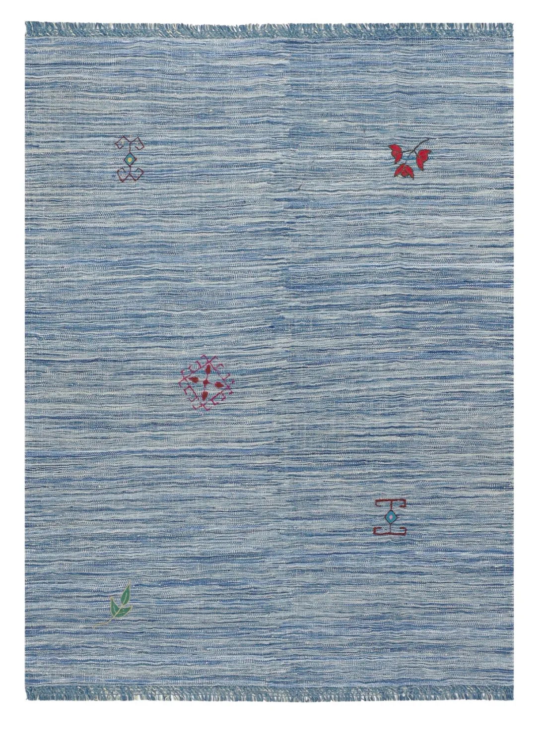 Oriental Rug - Modern Kelim Hand Woven - 155 x 203 cm