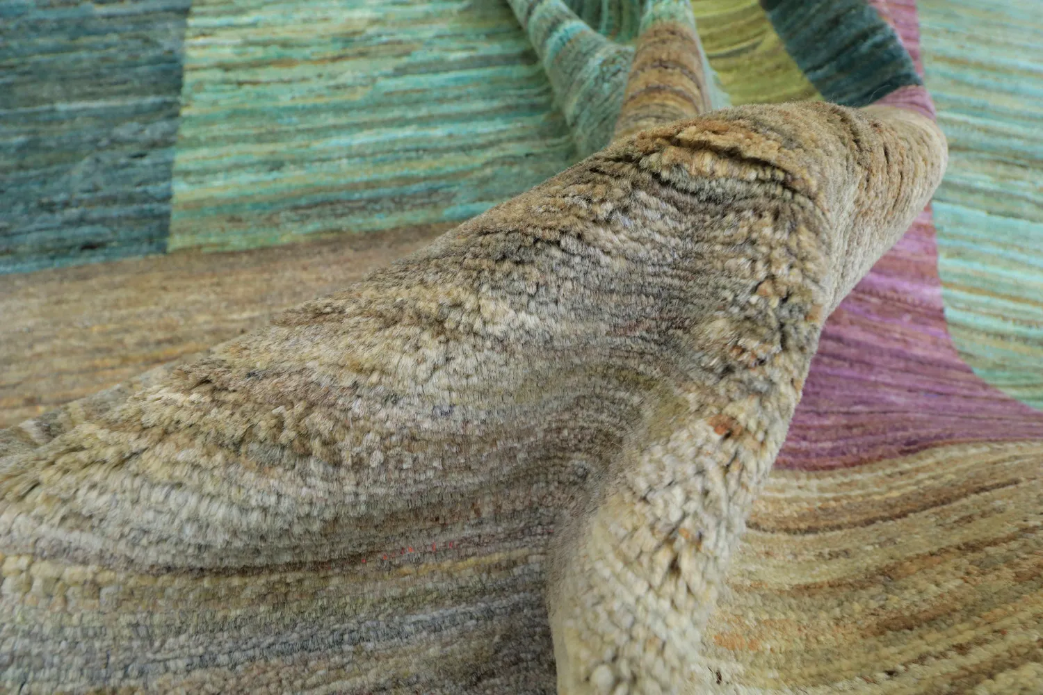 Oriental Rug - Gabbeh Bamiyan Hand Knotted - 168 x 230 cm