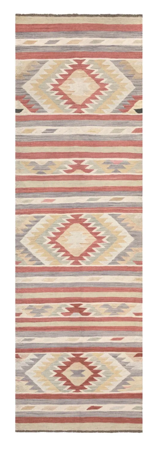 Oriental Rug - Hazara Kelim Hand Woven - 81 x 278 cm