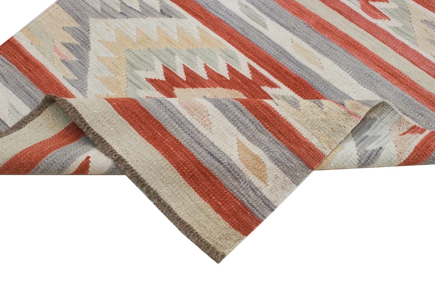 Oriental Rug - Hazara Kelim Hand Woven - 81 x 278 cm