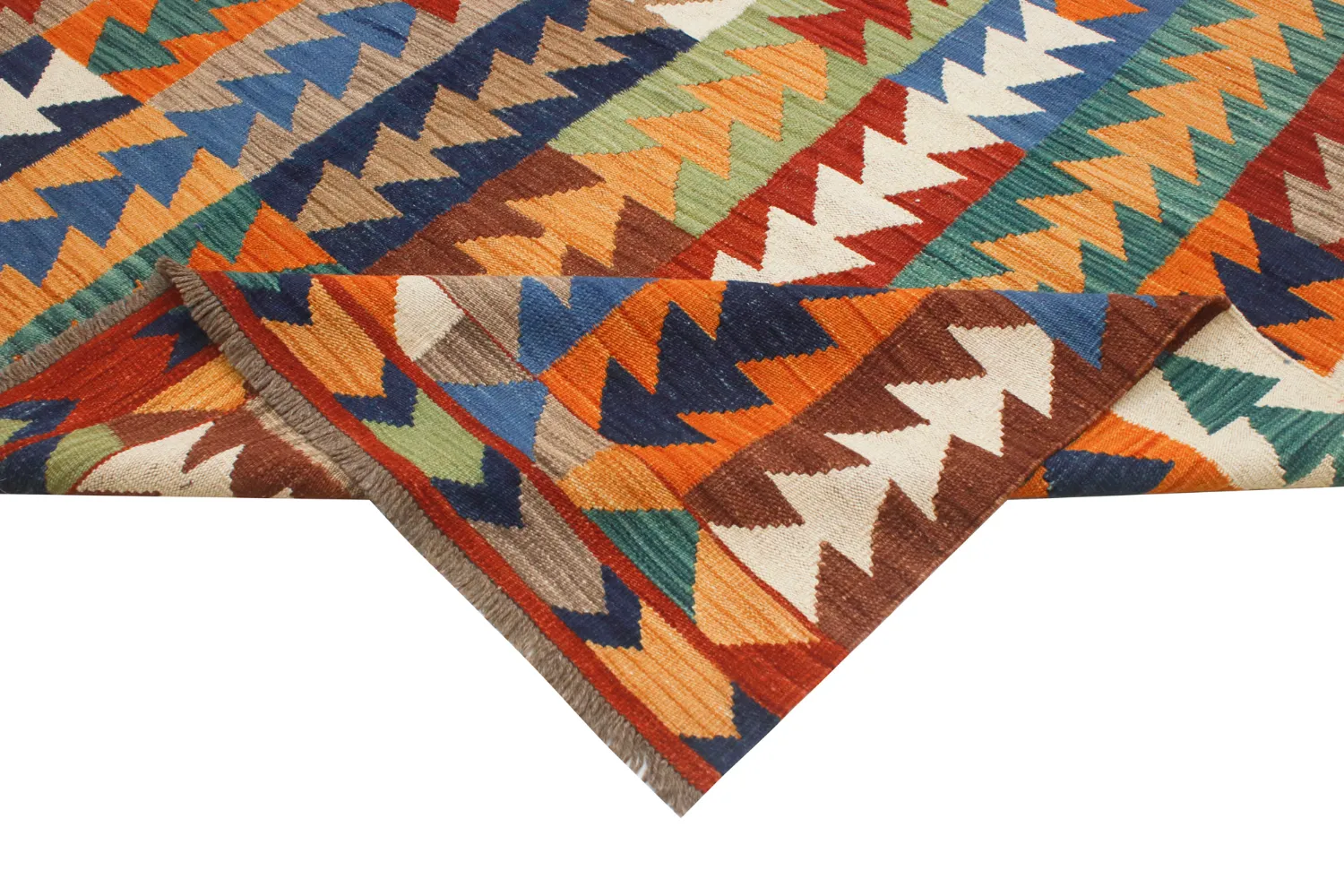 Oriental Rug - Hazara Kelim Hand Woven - 194 x 299 cm
