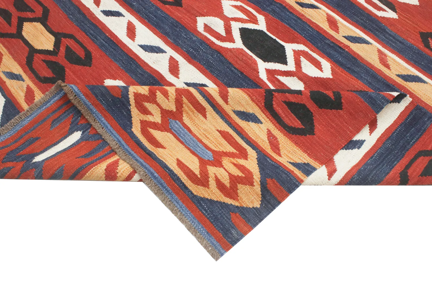 Oriental Rug - Hazara Kelim Hand Woven - 198 x 289 cm