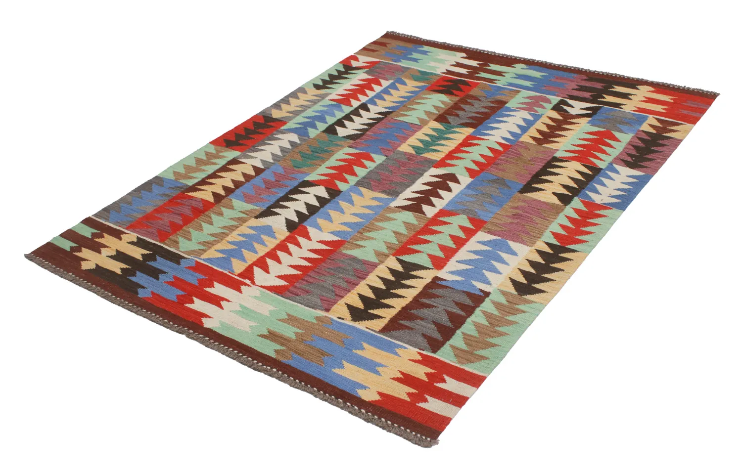 Oriental Rug - Hazara Kelim Hand Woven - 154 x 201 cm