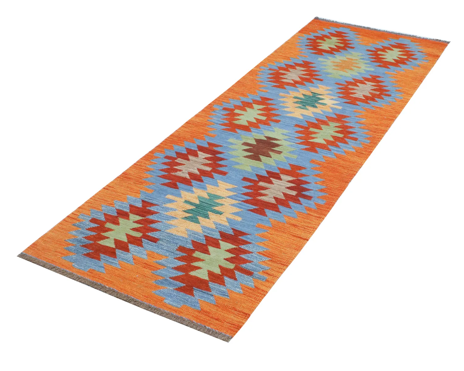 Oriental Rug - Hazara Kelim Hand Woven - 81 x 241 cm