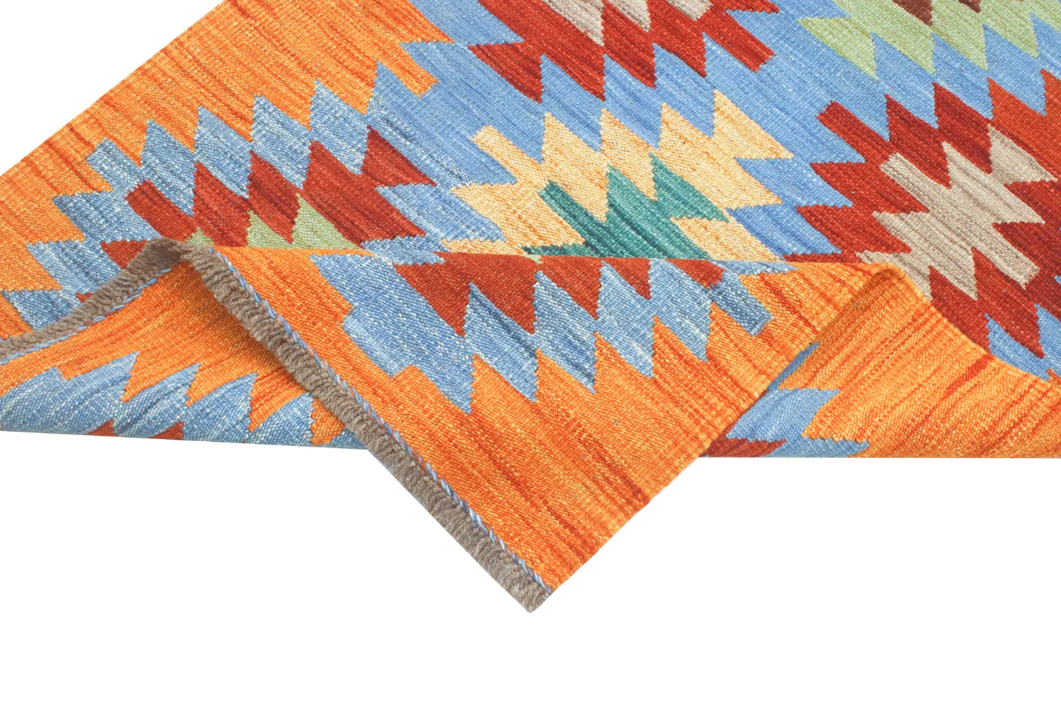 Oriental Rug - Hazara Kelim Hand Woven - 81 x 241 cm